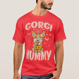 Camiseta Trending Halloween Dog Owner Outfit Welsh Corgi Mu