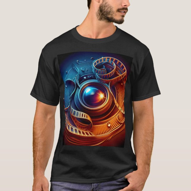 Camiseta Trending old Film T shirt de Zazzle (Anverso)