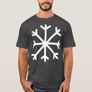 Camiseta Trendy Aesthetic Cute Snowflake