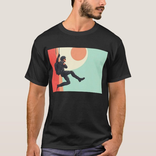 Camiseta Trendy Army Parachuter T-Shirt (Anverso)