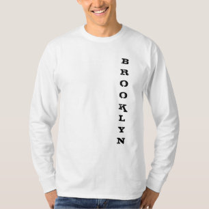 Camiseta Trendy Brooklyn Text New York City Nyc Classic