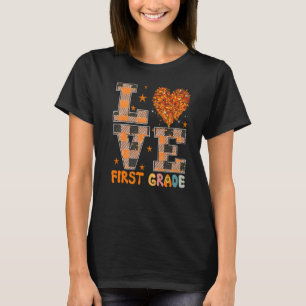 Camiseta Trendy Fall Sunflower Teacher Paraeducador Love Fi
