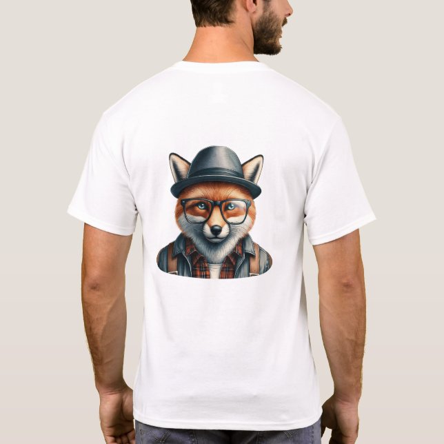 Camiseta Trendy Fox Character (Reverso)