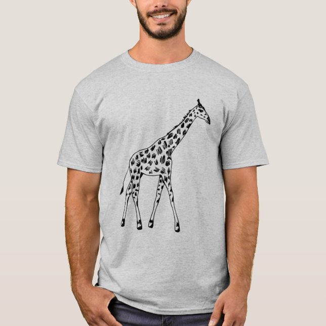 Camiseta Trendy Giraffe T-Shirt (Anverso)