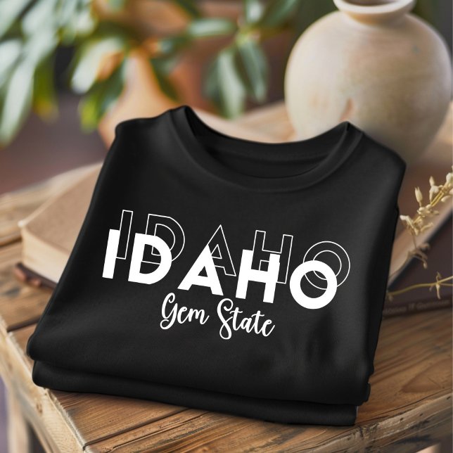 Camiseta Trendy Idaho Gem State T-Shirt (Subido por el creador)