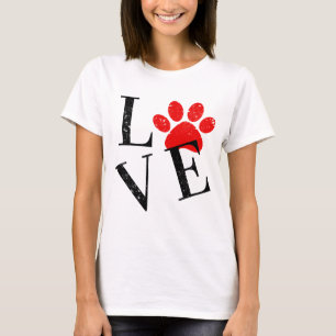 CAMISETA TRENDY LOVE DOG MOM PAW
