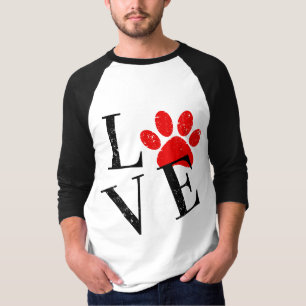 Camiseta TRENDY LOVE DOG MOM PAW