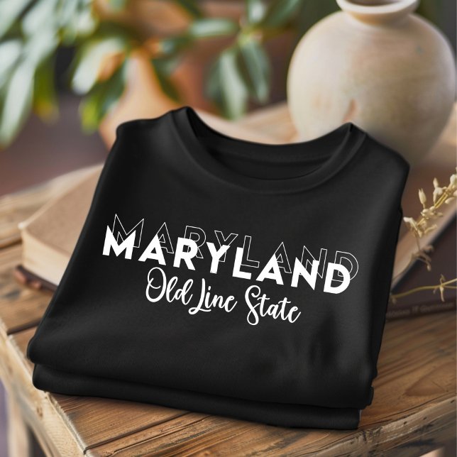 Camiseta Trendy Maryland Old Line State T-Shirt (Subido por el creador)