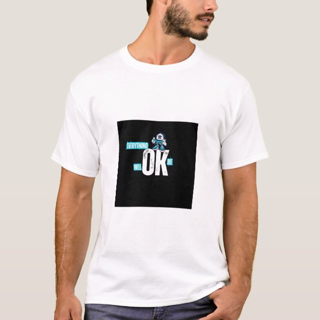 Camiseta Trendy OK Printed Tee Men's Fashion (Anverso)