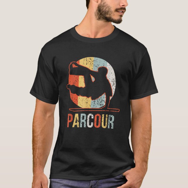 Camiseta Trendy Parkour I Vintage Parcour  (Anverso)