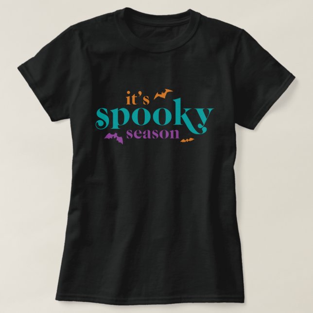 Camiseta Trendy Spooky Season Halloween T-Shirt (Diseño del anverso)