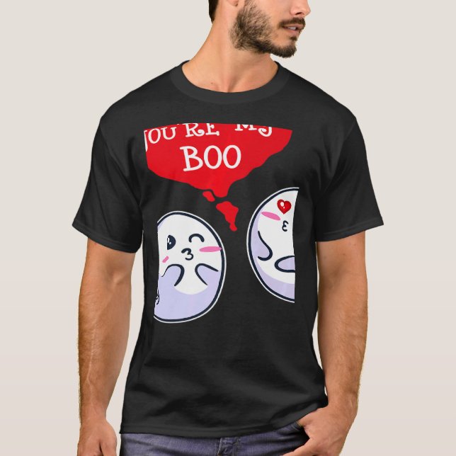 Camiseta Trendy Statement Valentine's Day Couple Heart Roma (Anverso)