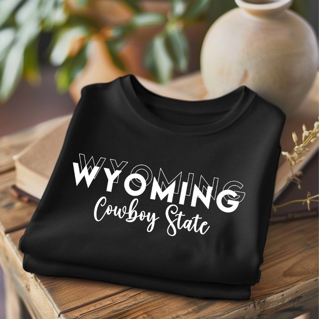 Camiseta Trendy Wyoming Cowboy State T-Shirt (Subido por el creador)