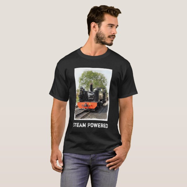 CAMISETA TRENES DE VAPOR (Anverso completo)