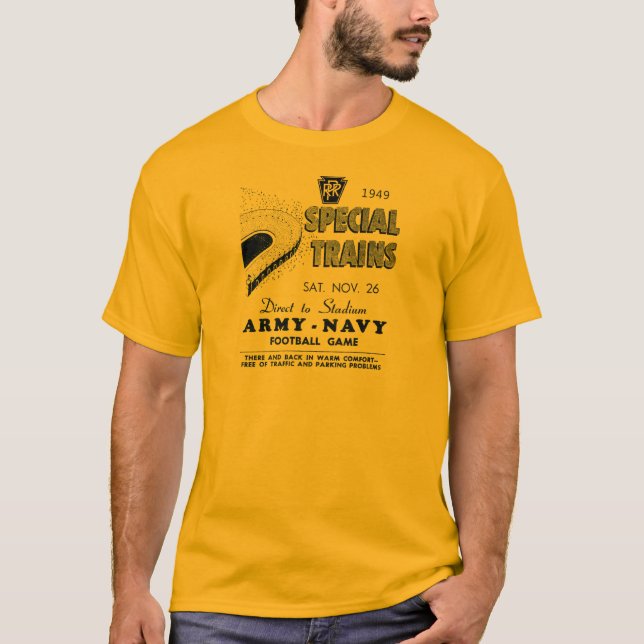 Camiseta Trenes del juego de la marina de guerra del (Anverso)