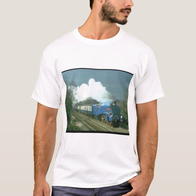 Camiseta Trenes del works_Steam de sir Nigel Gresley de (Anverso)