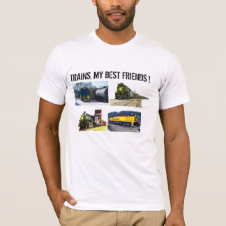 Camiseta Trenes, mis mejores amigos