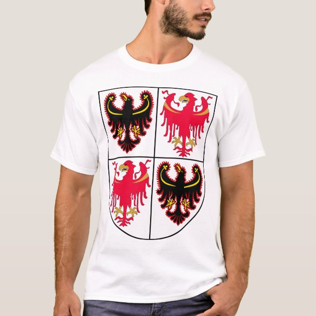 Camiseta Trentino el Tyrol del sur, Italia (Anverso)