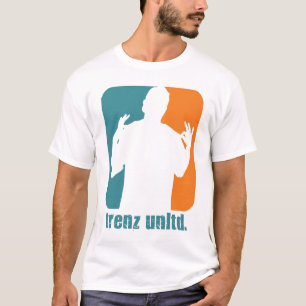Camiseta Trenz Unltd. Turquesa y naranja (delfínes)