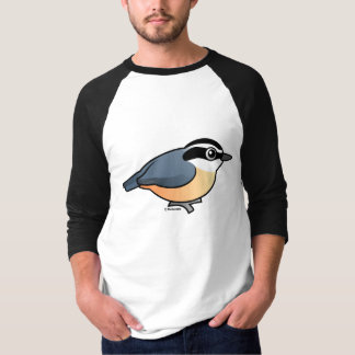 Camiseta Trepatroncos de pecho rojo
