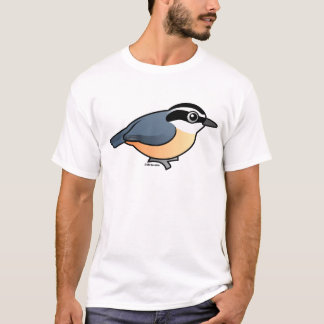 Camiseta Trepatroncos de pecho rojo