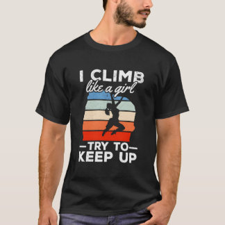 Camiseta Trepo Como Un Intento Mantener La Escalada En Bloq