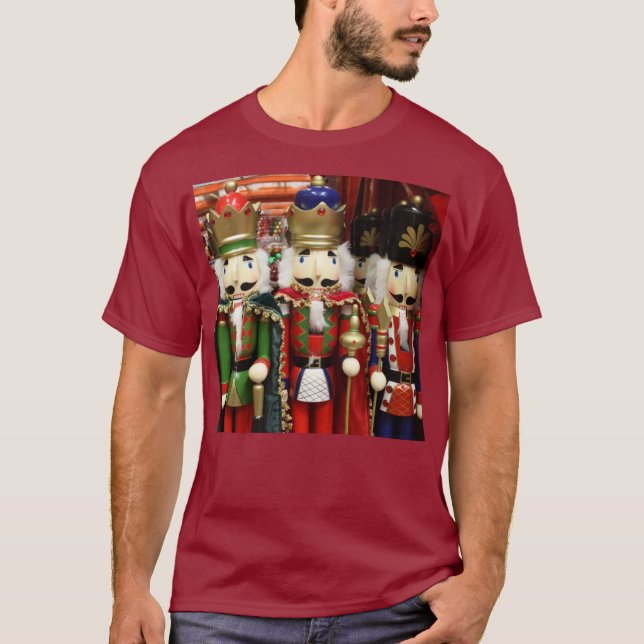 Camiseta Tres agujeros sabios - Navidades de petardos (Anverso)