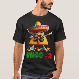 Camiseta Tres Amigos Cinco De Mayo Amigo 2 Grupo Mat