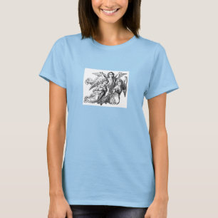 Camiseta Tres ángeles en el cielo