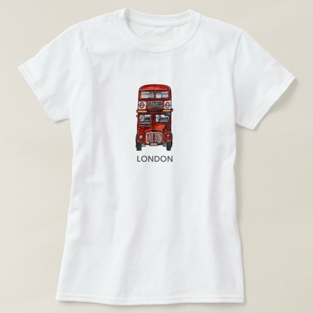 Camiseta Tres Autobuses (Diseño del anverso)