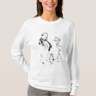 Camiseta Tres autorretratos y perfiles