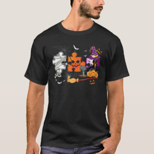 Camiseta Tres Awareness Ampkin de Halloween Autism Awarenes