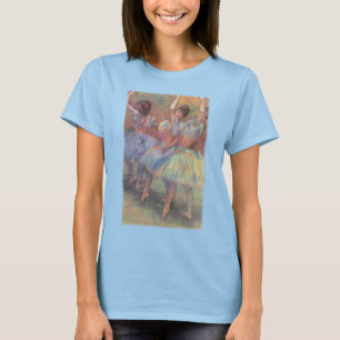 Camiseta Tres bailarinas de Edgar Degas, arte de ballet de 