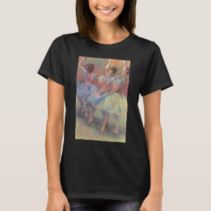 Camiseta Tres bailarinas de Edgar Degas, Arte de ballet vin