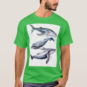 Camiseta Tres ballenas