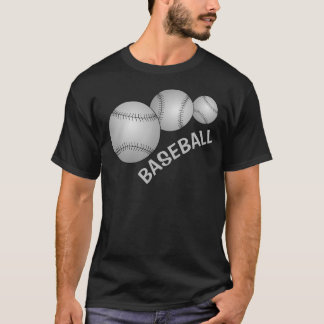 Camiseta Tres Baseballs