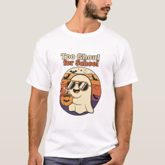 Camiseta Tres brujas chibi preparando poción con gato, 