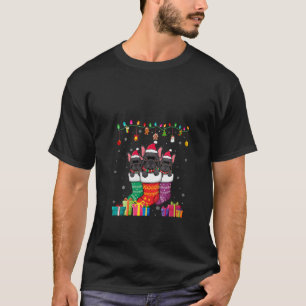 Camiseta Tres Bulldoges franceses en un hueco de niños dive