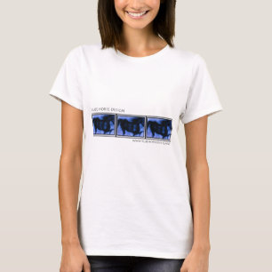Camiseta Tres caballos negros