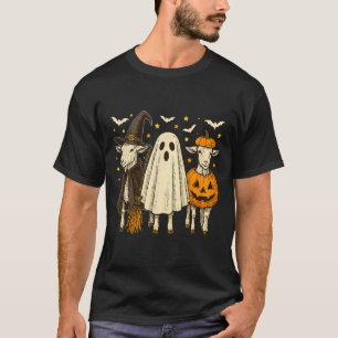Camiseta Tres cabras de Halloween Disfraz de Bruja Boo Cala