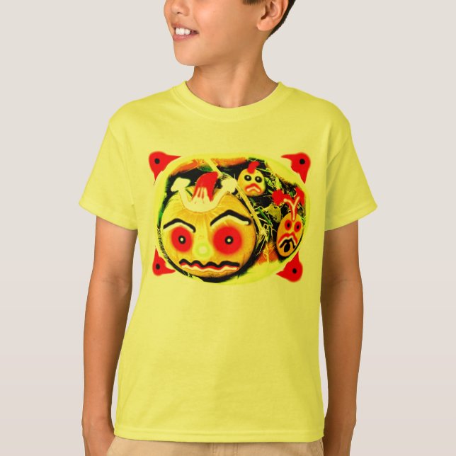 Camiseta Tres calabazas (Anverso)