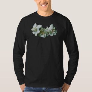 Camiseta Tres Camelias Blancas Hombres