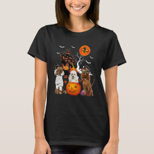 Camiseta Tres cancheras Halloween Mummy Scary WWWY Con Pum