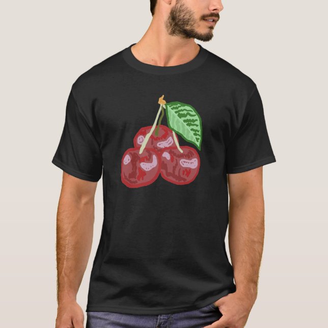 Camiseta Tres cerezas (Anverso)