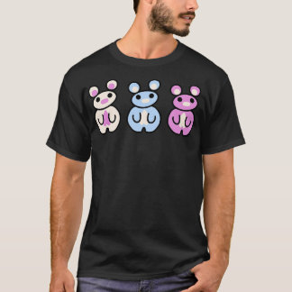 Camiseta Tres Chibis CHUMMY