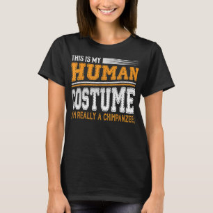 Camiseta Tres Chimpanzee Moon Funny 3 Chimpps Afeu Parod