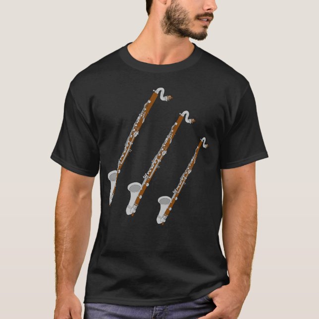 Camiseta Tres Clarinets Bass (Anverso)