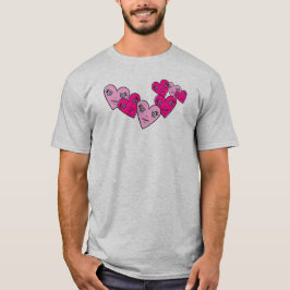 Camiseta Tres corazones