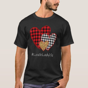 Camiseta Tres Corazones de Bufalo a Cuadros Día de San Vale