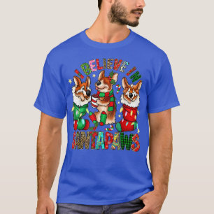 Camiseta Tres Corgi En Navidades De La Media Luna Santa X-m